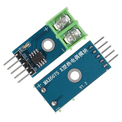 AITRIP 3 Sets DC 5V MAX6675 Module + K Type Thermocouple Temperature Sensor M6 for Arduino Raspberry Pi