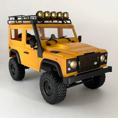 HLSFWDRIVE MN98 RC Crawler Remote Control Truck Off Road Land Rover RTR | 1/12 Scale RC Rock Crawler 4x4 All Terrain 280 Motor Proportional Control Upgraded Chassis Hobby Toy Adult