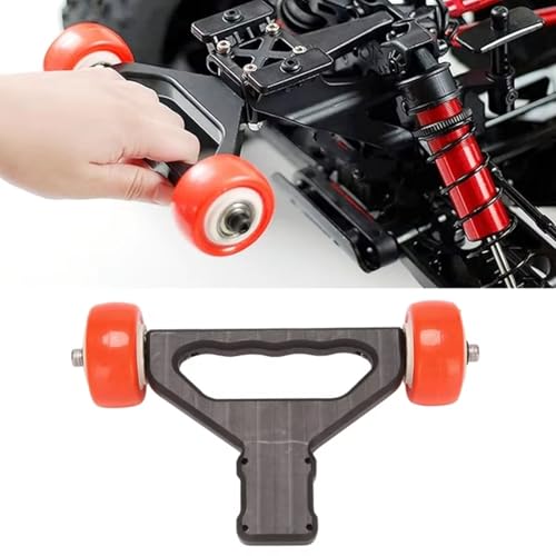 RC Car Accessories Compatible with ARRMA for KRATON for Outcast 8S 1/5 RC Monster Truck Car Upgrade Parts Accessories Double Wheel Wheelie Bar