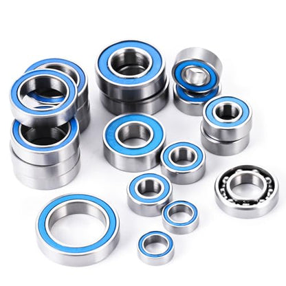 20Pcs Steel Rubber Sealed Bearings Kit for Tra-xxas Mini Maxx XRT | Slash 4X4 Short Course 1/16 RC Car Upgrade