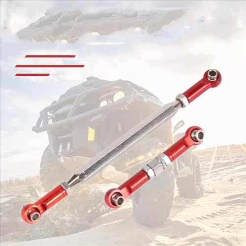 Rc Parts Compatible with MN D90 D99 for MN-90 FJ-45 1/12 RC Crawler Car Upgrade Parts Metal Adjustable Steering Linkage Servo Pull Rod Turnbuckle