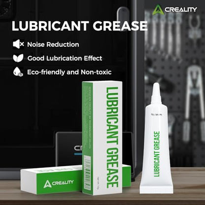 Creality Lubricant Grease for 3D Printer Parts Gear None Toxic Odorless Noise Reduce & Lubricating Oil Lubricant Paste for Ender 3/Ender 5/Ender 3 V3/Ender 3 V3 SE/KE/K1/K1C/K1 Max (Pack of 2) - style: Lubricant
