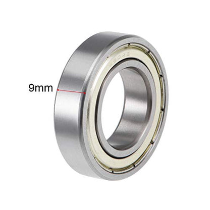 uxcell 6904ZZ Deep Groove Ball Bearings Z2 20mm X 37mm X 9mm Double Shielded Carbon Steel 2pcs - size: 20mmx37mmx9mm