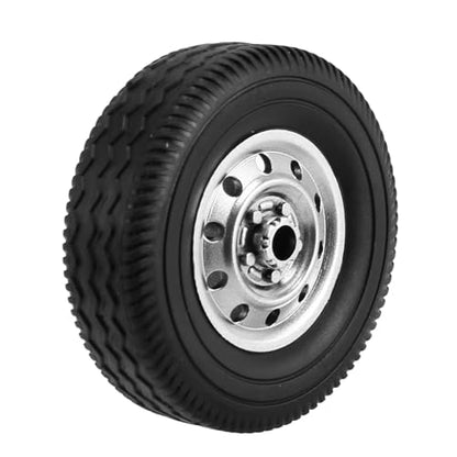Compatible with WPL D12 1/10 RC Truck Car DIY Upgrade Spare Parts Accessories 4Pcs Wheel Tire Tyre RC Assortment