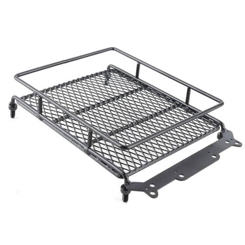 Steel Luggage Tray Roof Rack Durable Lightweight RC Crawler Car Accessory (XL 100x70cm / 39.37x27.56in) - size: XL 100x70cm / 39.37x27.56in