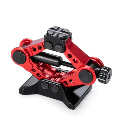 RC Jack Stands Adjustable Mini Scale Height Jack Stands | Compatible with 1/18 1/24 TRX4M Axial SCX24, Upgrades, RC Crawler Car