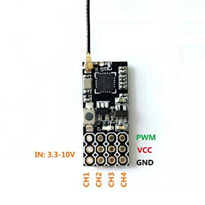 FS2A 4CH Receiver AFHDS 2A Mini RC Receiver PWM Output for Flysky i6 i6X i6S Transmitter Remote Controller