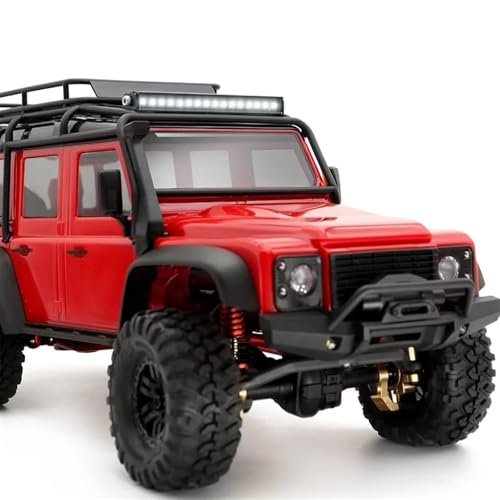 RC Front Rear Lamp Group Compatible with TRX4M 1/18 RC Crawler Car 8 Modes Roof Light Bar 16 Lamp Beads RC Model Drift Car Accessory Lighting System Upgrade Parts