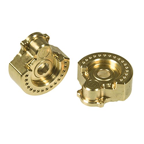 Brass Outer Portal Drive Housing 2pcs Heavy Weight 95g for 1/10 RC Crawler Car TRX4 TRX6 Upgrade Parts