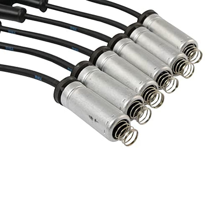 TRQ Ignition Spark Plug Wire Kit Set | For GMC Sierra Chevrolet Silverado Pickup Truck 4.3L V6 - style: IWA69114