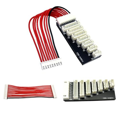2Packs 2-8S Lipo Battery Balance Board XH Connector Battery Charger Extend Expansion Board Adapter Converter for Icharger 308/406/408 Duo ISDT Charger