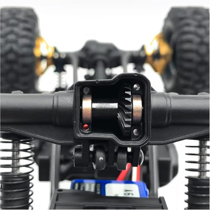 LSG 24T/12T Steel Gear Helical Diff Front Rear Axle Gear Set Ring Gear Pinion Gear for 1/18 Tra-xxas TRX4-M RC Crawler Upgrades Accessories