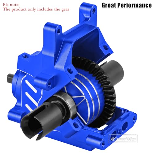 RC F/R Diff 43t &10t Input Gear Upgrades Part for 1/8 Kraton/Outcast/Talion 6S BLX EXB,Notorious 6S BLX,1/7 Mojave 6S BLX EXB,BigRock/Fireteam 6S BLX,Replace ARA310990 ARA310979,Navy Blue - color: Navy Blue(1set)