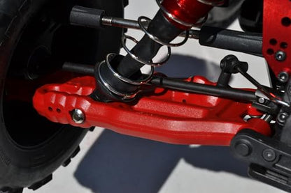 RPM R/C REAR Suspension Arms (Replacement For ARA330654 & AR330249) For ARRMA 6S (V5 & EXB) line of Vehicles (Black)