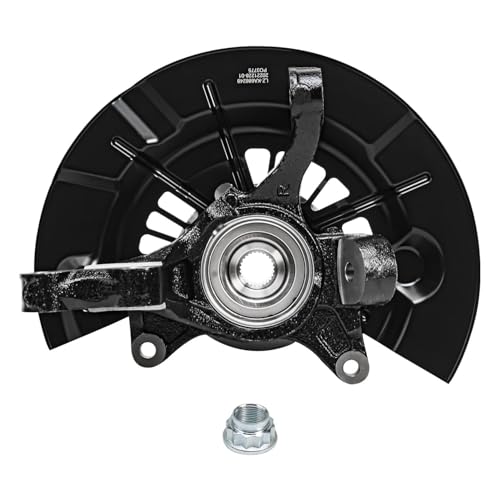 Detroit Axle - Front Steering Knuckles w/Hubs Outer Tie Rod End Links | Replacement for 2012-2017 Toyota Camry L LE XLE 2.5L - size: 4SU48654/Kit