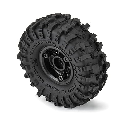 Pro-Line Racing 1/24 MT Baja Pro X F/R 1.0 Tires MTD 7mm Blk 4 PRO1021510 RC Tire