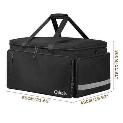 ORKELS RC Storage Bag for 1/8, 1/10 Cars, Protective Carry Case with Bottom Clapboard Compatible with Traxxas Car, Multi-Pockets for Tools & Accessories - size: FOR 1/8, 1/10 Car