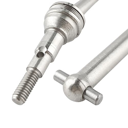 RC CAR 16410 Metal Front Universal Drive Shafts Accessories Spare Parts for H16GT H16DR H16BM H16 H16P H16E 16208 16209 16210 16207 JC16EP HP161S H17 1:16 Brushless RC Monster Trucks Vehicle