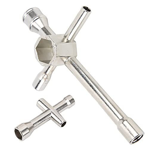 Keenso Socket Set, Steel Hex Driver Wrench for RC Car Tire Nuts and Vehicle Maintenance Tools