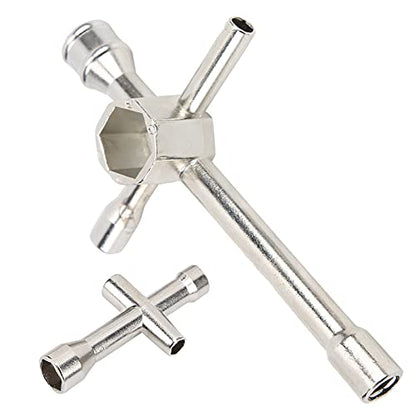 Keenso Socket Set, Steel Hex Driver Wrench for RC Car Tire Nuts and Vehicle Maintenance Tools