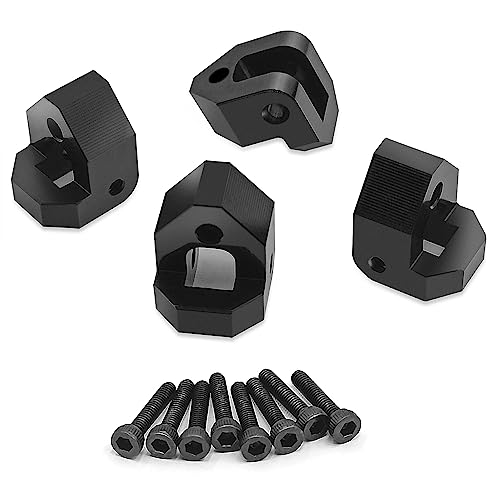 MOHERO 4Pcs RC Heighten Shock Mounts Aluminum Height Lift Kit for 1/18 TRX4M Bronco Defender RC Crawler Car Upgrade Part
