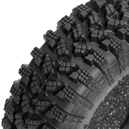REDSPIDER•1.3 Crawler Mud Tires OD 2.75'' (4PCS) for 1/18 1/24 TRX4M SCX24 AX24 FCX18 FCX24 RC Crawler Car (Tires) - color: Tires