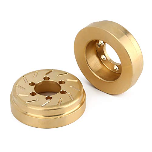 INJORA 63g Brass Internal Counterweight for 1.9" 2.2" Wheel Rims, 2PCS - size: 2PCS
