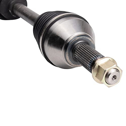 TRQ Front Passenger Side CV Axle Assembly Neoprene | for 2013-2018 Nissan Altima 2016-2020 Nissan Maxima Sedan 3.5L V6 Neoprene - style: CSA32515