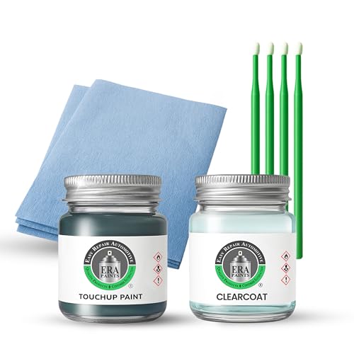 ERA Paints - 8U3 - Hypnotic Teal Mica for SCION Exact OEM Color Match Automotive Touch Up Paint for Cars - Scratch & Chip Repair for Metal & Plastic - Essential Kit - Made in USA - style: Jar - Essential Kit