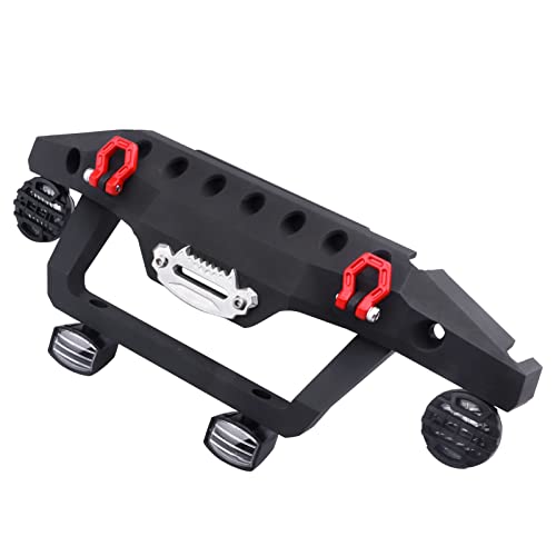 Metal Bumper Mount Set & RC Car Body Clips w/Pull Tabs for TRX-4 Axial SCX10 SCX10 II 90046 SCX10 III AXI03007