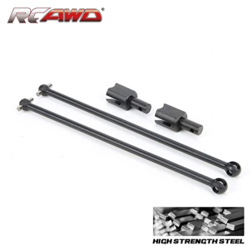 RCAWD for 1/5 ARRMA Kraton & Outcast 8S Driveshaft, 182mm Dogbone (6mm Bold)& Diff Outdrive &4mm Pin Upgrades, Hopups Parts for#ARA310926#ARA31091 Black