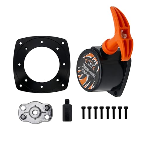 Super Easy Pull Starter for Zenoah Chongyang 23CC 26CC 29CC Rovan 23-30.5CC Engine (Yellow) - color: Orange