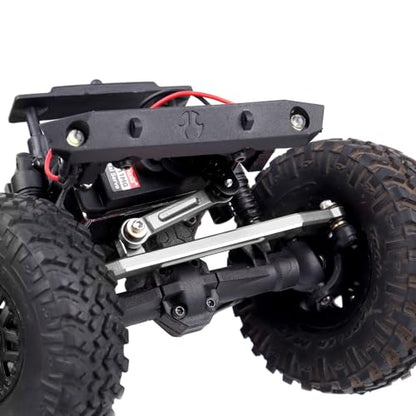 Aluminum Steering Rod Tie Links Set High Tightening Linkage for 1/24 RC Crawler Axial SCX24 Gladiator Deadbolt C10 Bronco B17 Upgrades