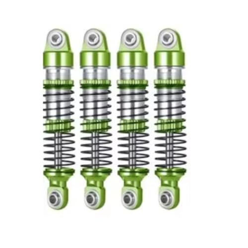 RC Car Shock Absorbers Compatible with Traxxas for TRX4M 1/18 RC Crawler Car Upgrade Parts Replacement Accessories 4Pcs Metal Oil Shock Absorber Damper