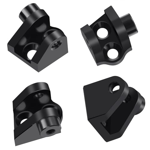Aluminum Upper Shock & Lower Link Mount Fixed Set | For Losi 1/18 Mini LMT 4WD 4X4 Brushed Monster, RC Truck, Upgrade Parts