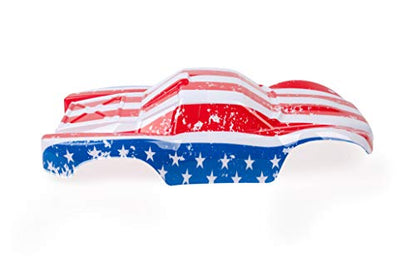 SummitLink Compatible Custom Body Flag Strip Style Replacement for 1/10 Scale RC Car or Truck (Truck not Included) SS-FP-02