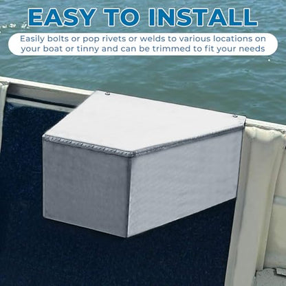 Aluminum Side Console Switch Panel Mount for Boats Bracket for Fish Finders Boat Accessories - color: Bracket