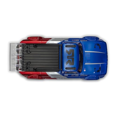 ARRMA RC Truck 1/8 Infraction 223S DSC 4X4 RTR Brushless All-Road Street Bash (Lipo Battery and Charger Not Included), Blue/Red, ARA4315V4T1 - color: Blue/Red