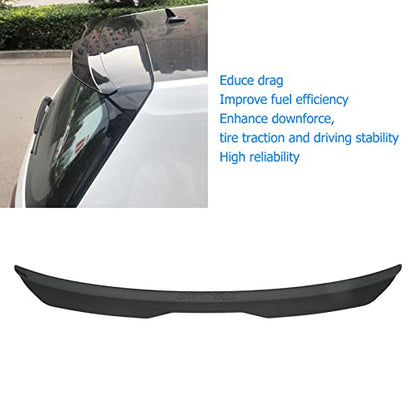 Rear Roof Spoiler Wing for A Class Universal Carbon Fiber Style Automotive Exterior Upgrade with Easy Installation OEM Fit