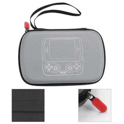 Hard Carrying Case for Anbernic RG Slide Retro Gaming Console Travel Storage Holder Protective Cover Flannel Material Compact Portable Game Accessories Organizer