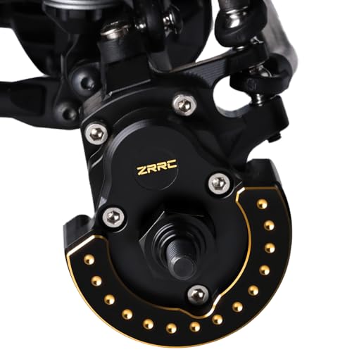 175g Brass Front RC Portal Cover Weights for VP F10 Portal Axle Vanquish VRD & VS4-10 Phoenix LCG 1/10 RC Crawler, CNC Machined Brass Front Portal Knuckle Caps Lower COG Upgrade - style: 174.5g Front Portal Cover for F10 Axle