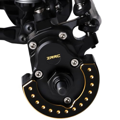 175g Brass Front RC Portal Cover Weights for VP F10 Portal Axle Vanquish VRD & VS4-10 Phoenix LCG 1/10 RC Crawler, CNC Machined Brass Front Portal Knuckle Caps Lower COG Upgrade - style: 174.5g Front Portal Cover for F10 Axle