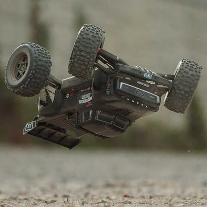 ARRMA RC Truck 1/8 Notorious 4X4 6S BLX BRUSHLESS V6 Stunt Truck RTR (Battery and Charger Not Included), (Black), ARA8611V6T1 - color: Black