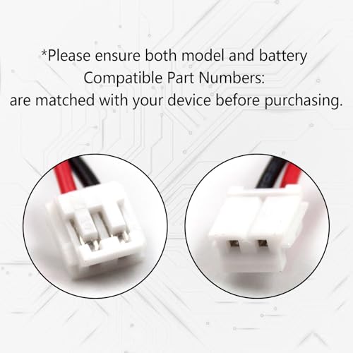 (2-Pack) 4.8V 800mAh Ni-MH Battery for Standard Horizon HX100 | Replacement for FNB-125 battery; designed for compatible HX100 handheld marine radios.