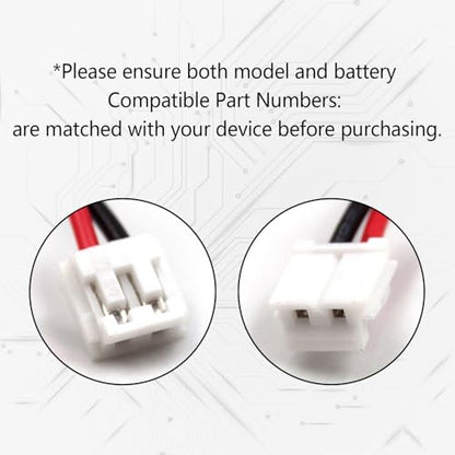 (2-Pack) 4.8V 800mAh Ni-MH Battery for Standard Horizon HX100 | Replacement for FNB-125 battery; designed for compatible HX100 handheld marine radios.