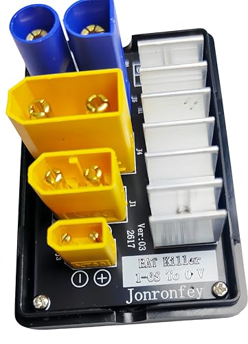 Lipo Killer / 0V Discharger LiPo Killer, RC Model LiPo Battery Discharger, Complete Discharge Module for Waste Lithium Batteries
