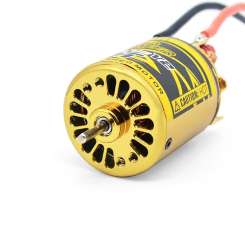 2S Rocket 540 Plus V2 20T 5 Slots Brushed Motor Shaft ø3.175mm for TRAXXAS TRX4 SCX10 1/10 Crawler RC Climbing Car - size: 20T