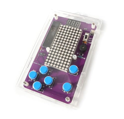 Soldering Practice Kit，DIY Electronics Projects for Starter，DIY Practical Electronic Project Learning Circuit Solder Board， STEM Practice Science Project - color: Blue Button (Purple Pcb)