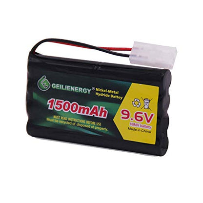 9.6V NI-MH Rechargeable Battery Pack with Standard Tamiya Connector for RC Car, Robots and OTC Genisys 239180 & EVO Scanner(2 Pack) - color: 2 pack 9.6V Battery