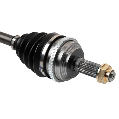 TRQ Front Driver and Passenger Side CV Axle Assembly Set 2 Piece Compatible with 2003-2005 Honda Civic Hybrid - style: CSA33730